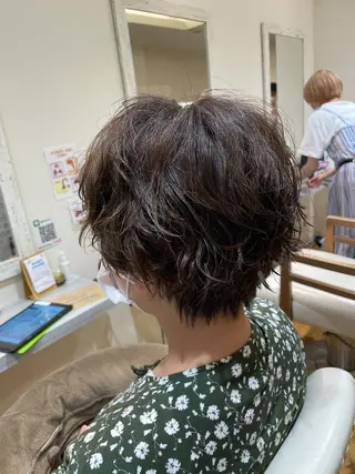 ショート 奥東巧真 /パーマスタイル✨のヘアスタイル