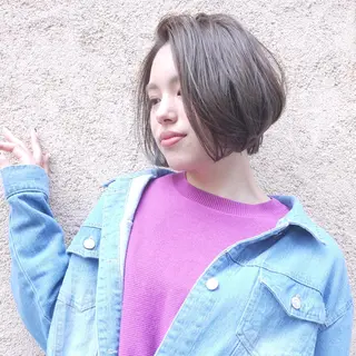 ショート カラー ✨大人美人ショート✨ 店長 藤井一輝のヘアスタイル