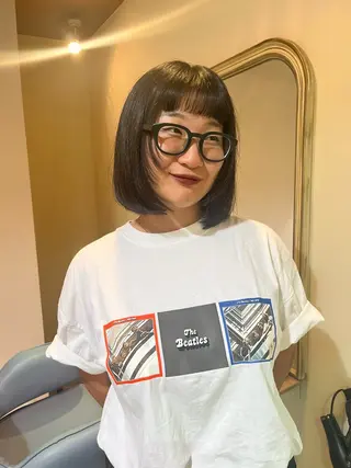 ミディアム カットモデル募集🤍 🐇anzuのヘアスタイル