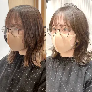 ロング カラー ヘアアレンジ DX SHARE SALON 原宿店所属・レイヤーカット/ 田中 しょうのヘアスタイル