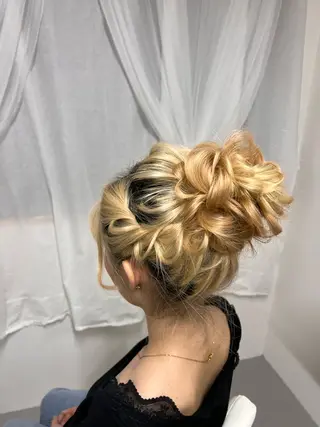 ロング ヘアアレンジ カラー/ヘアセット Nanami💗のヘアスタイル