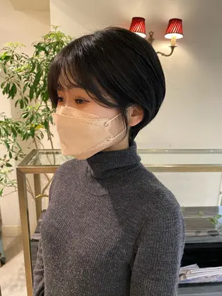 ショート kaho PELEnagoyaのヘアスタイル