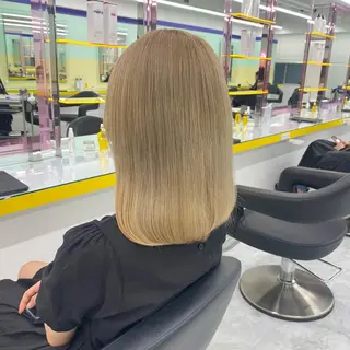 ミディアム カラー パーマ ヘアアレンジ メンズ キッズ ネイル マツエク・マツパ アイブロウ Lumo所属・💖横浜ブリーチなし 💖MIHOのヘアスタイル