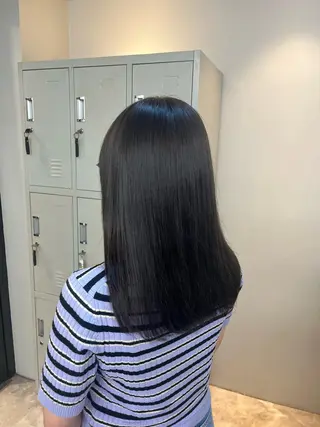 ミディアム canvas. RINOのヘアスタイル