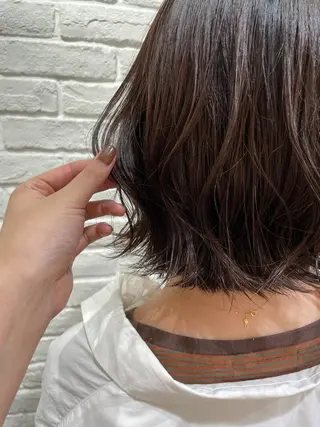 ショート カラー パーマ ヘアアレンジ メンズ キッズ ネイル マツエク・マツパ belta.🌱 安藝夏花🌻のヘアスタイル