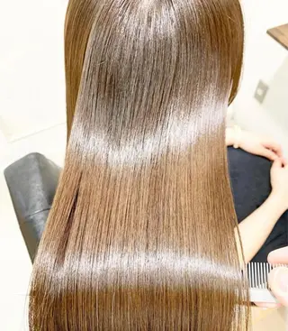 ロング Rubik's 阿倍野店所属・髪質改善 特化サロンのヘアスタイル