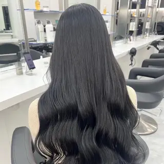 ロング カラー 上品・艶カラー 銀座/ユウナのヘアスタイル