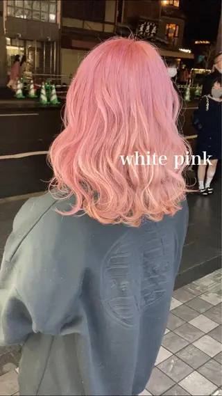ミディアム カラー Selenehair 三条本店のヘアスタイル
