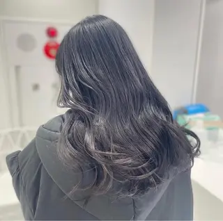 カラー 🤍韓国寒色カラー 🤍MADOKAのヘアスタイル