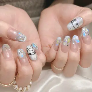 ネイル junna のぞいてねのネイルデザイン