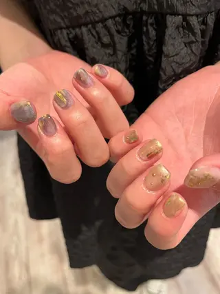 ネイル une／YUKINA 🫧大人nuanceのネイルデザイン