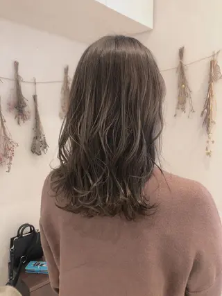 ミディアム カラー はだゆうき @hadadan08のヘアスタイル