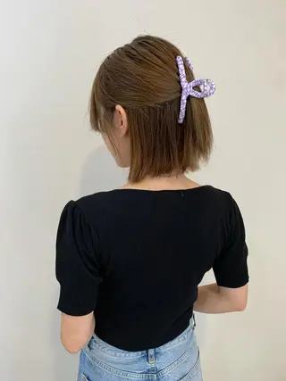 ショート ヘアアレンジ 🫧chinatsu 🫧のヘアスタイル