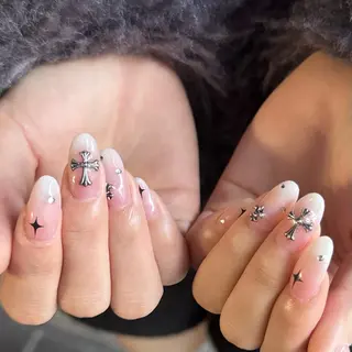 ミディアム 小川 柚香のネイルデザイン