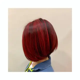 ミディアム カラー 山本 貴弘のヘアスタイル
