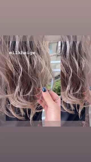 ロング カラー ヘアアレンジ 🌻Insta指名 NO.1🌻Shoのヘアスタイル