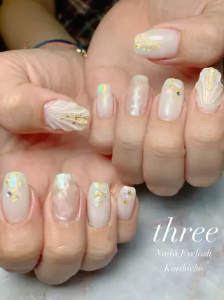 ネイル three Nail&Eyeのネイルデザイン
