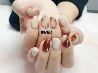 カラー ネイル マツエク・マツパ NIMO ネイルサロンのネイルデザイン