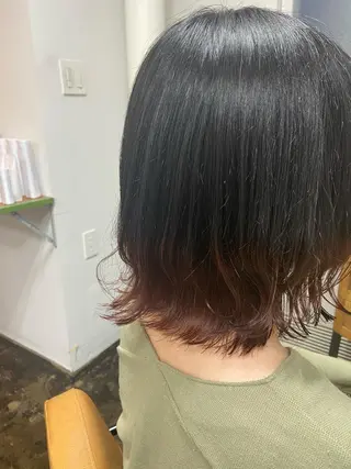 カラー sato harunaのヘアスタイル