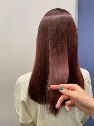 セミロング カラー ✨透明感カラー✨ 🦖佐々木未来🦕のヘアスタイル