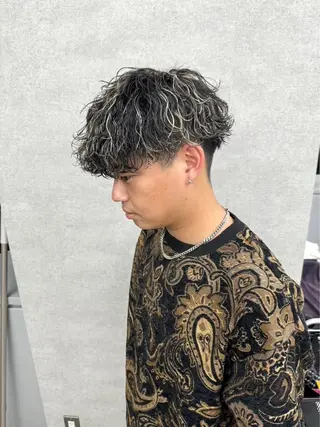 パーマ メンズ 💈メンズパーマ💈 須賀俊介💈のヘアスタイル