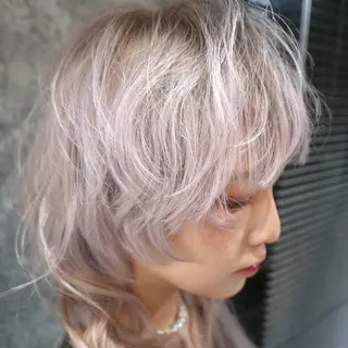 ロング カラー bloc japon所属・ﾌﾞﾚｲｽﾞ˚✧₊⁎ ﾚｲﾔｰToriのヘアスタイル