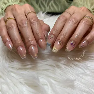 ネイル 森ノ宮ネイル🌈☁️ seri🌞のネイルデザイン