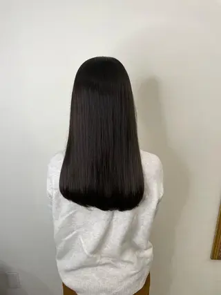 ロング 川畑 大地/波巻きパーマのヘアスタイル