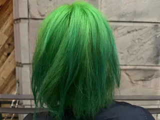 セミロング カラー ヘアアレンジ 渡邉 舞のヘアスタイル