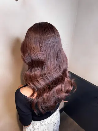 ロング カラー 泉 堅也のヘアスタイル