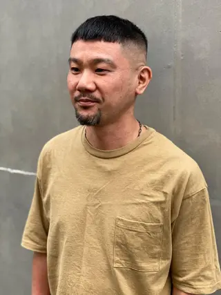 ショート カラー パーマ ヘアアレンジ メンズ キッズ ネイル マツエク・マツパ 中元 淳のヘアスタイル