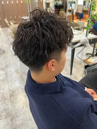 パーマ メンズ plaatje ハルトのヘアスタイル