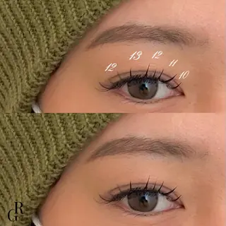 マツエク・マツパ 韓国風まつげ 🍒Rye🍒のマツエク・マツパデザイン