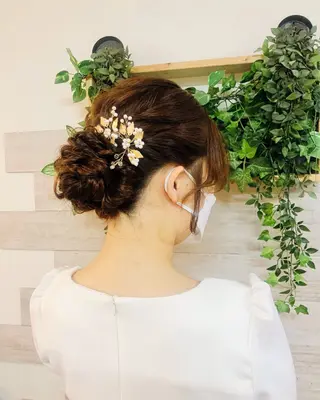 ヘアアレンジ AYA/ヘアセット/ メンズ/コーンロウのヘアスタイル