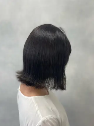 カラー 艶髪ワンホンヘア🩶 ayaha🩶のヘアスタイル