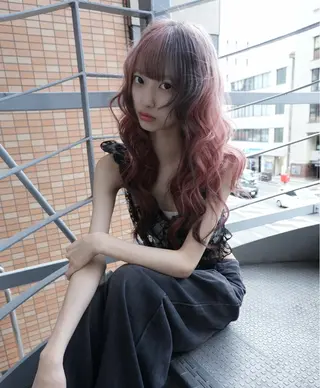 ロング 【⠀pia  】 レイカのヘアスタイル