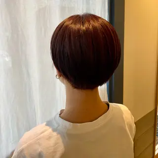 ショート カラー 組藤 沙奈のヘアスタイル