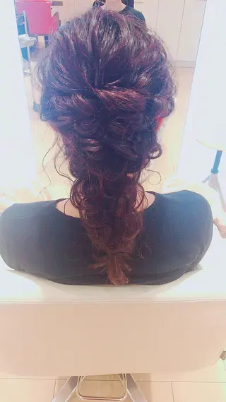ヘアアレンジ SALON DE KIKUCHI 本店所属・菊池 栄里奈のヘアスタイル