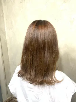 セミロング 🌈髪質改善💕 縮毛矯正✨青木まで✨のヘアスタイル