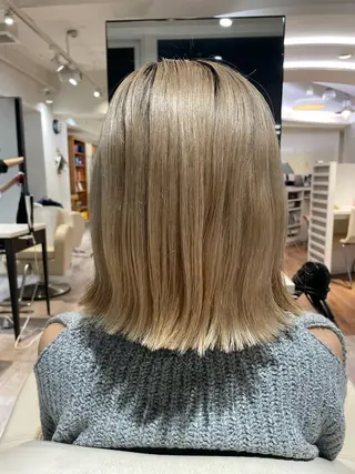 ミディアム miwa/ボブパーマ /モードボブのヘアスタイル
