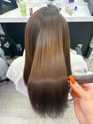 ロング カラー/プルエクステ 🫧🩵Yuihaのヘアスタイル