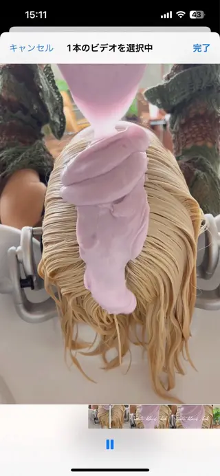 ミディアム カラー レイヤー専門家 ダブルカラー修のヘアスタイル