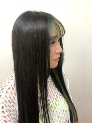 ロング カラー 🌻透明感カラー🌻 阿井希良梨のヘアスタイル