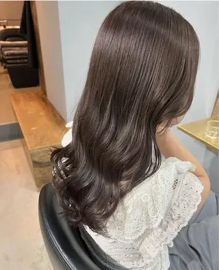 ロング カラー akane/ボブ /オリーブ/ブラウンのヘアスタイル