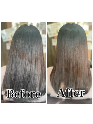 ミディアム 加藤 実穂のヘアスタイル