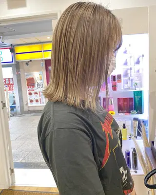 ロング RoL by apollo所属・横浜ブリーチムラ直し 特化美容師/海崎剛史のヘアスタイル