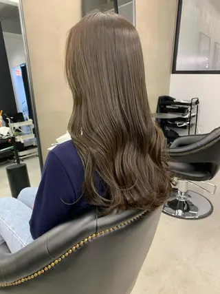 ロング カラー kimika🥑 メンズ/髪質改善のヘアスタイル