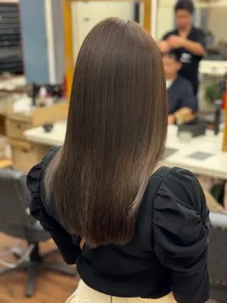 ロング YUTA/艶髪/髪質 改善/メンズカットのヘアスタイル