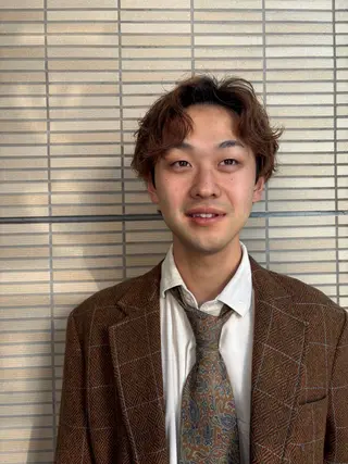 ミディアム カラー パーマ メンズ パーマ特化/藤沢 /湘南/HYOのヘアスタイル