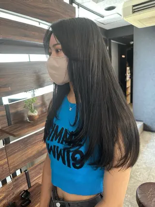 カラー 齋藤 春姫のヘアスタイル